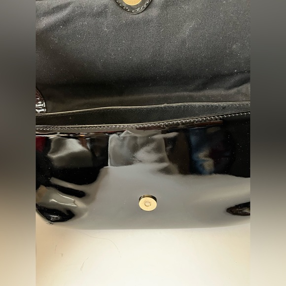 Charles David Cheetah Clutch NWOT, Black contour, snap closure, Logo Dust Bag - Picture 4 of 7